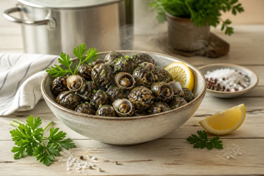 Bigorneaux frais et savoureux