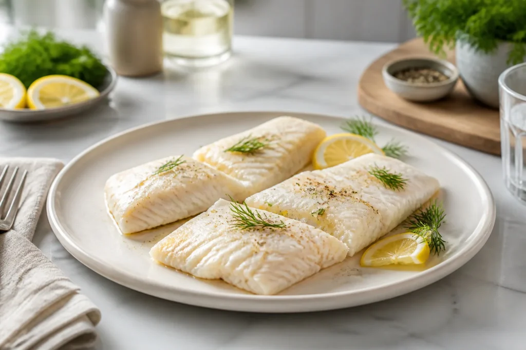 Delicieux filets de poisson sans aretes