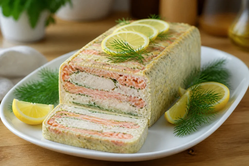 Terrine de poisson aux saveurs marines